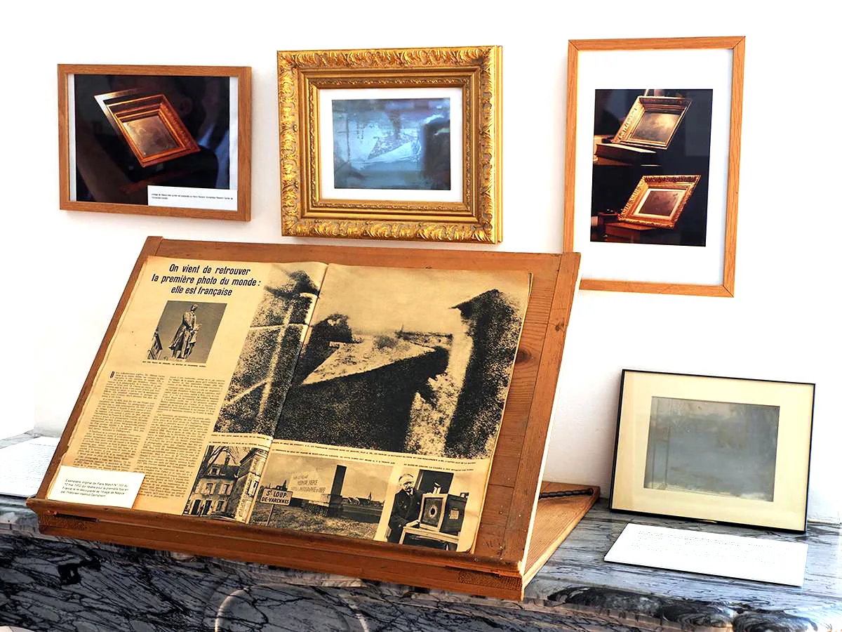 Le Point de vue du Gras et la découverte de Niépce exposés au Musée Nicéphore Niépce, Chalon-sur-Saône